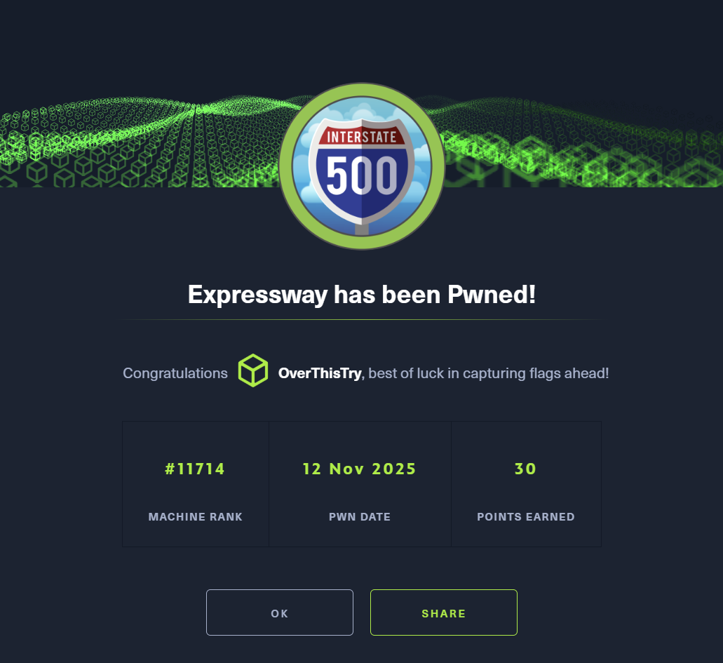 Expressway has been Pwned!